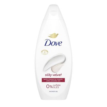 Dove Essential Care Душ гел за тяло Silky Velvet x250 мл