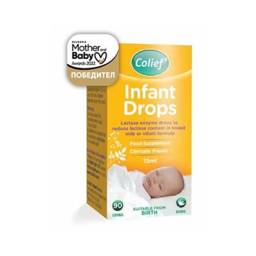 Infant Drops Капки при колики х15 мл Colief