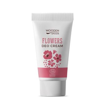 Wooden Spoon Flowers Био крем-дезодорант против изпотяване х40 мл
