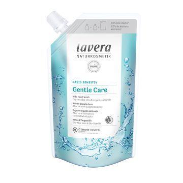 Lavera Basis Sensitive Gentle Care Нежен течен сапун - пълнител x500 мл