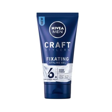 Nivea Men Craft Stylers Гел за коса с мокър ефект и силна фиксация за мъже x150 мл