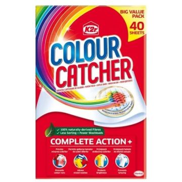 K2r Colour Catcher Кърпички против нежелано оцветяване на пране x40 броя