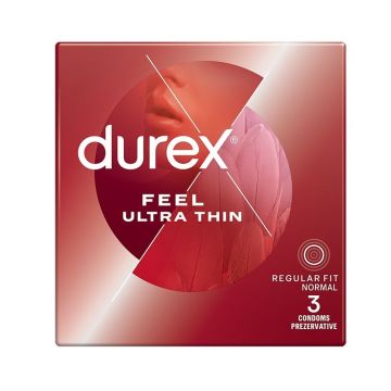 Durex Feel Ultra Thin Супер фини презервативи за максимално усещане х3 броя