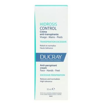 Ducray Hidrosis Control Крем против изпотяване за ръце и крака х50 мл
