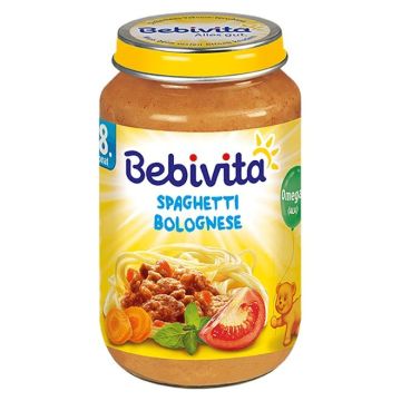 Bebivita Спагети Болонезе за деца от 8 месеца х220 грама - 1043