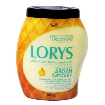 Lorys Argan Хидратираща маска за изтощена и суха коса с арганово масло x1000 грама