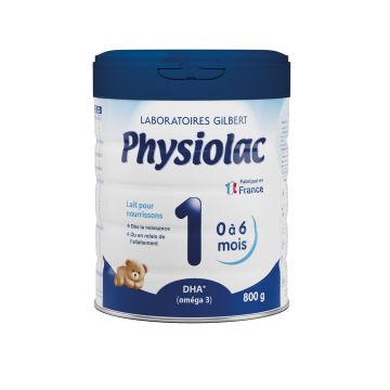Physiolac 1 Мляко за кърмачета от 0 до 6 месеца х800 грама