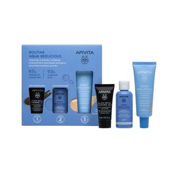 Apivita Aqua Beelicious Комплект Тонирана хидратираща рутина