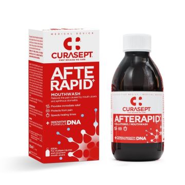 Curasept Afte Rapid+ Вода за уста х125 мл