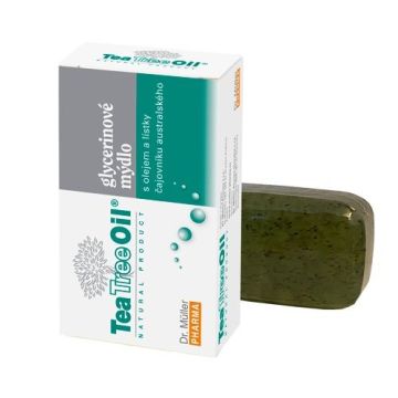 Tea Tree Oil Натурален глицеринов сапун с масло от чаено дърво x90 грама