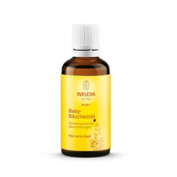 Weleda Baby Бебешко масажно олио за корем х50 мл