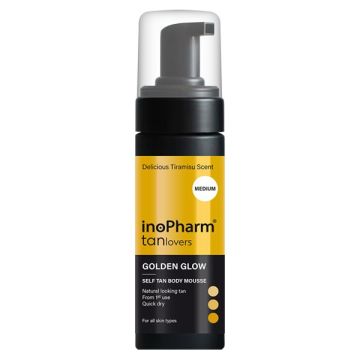 InoPharm TanLovers Автобронзант за тяло x150 мл, Medium