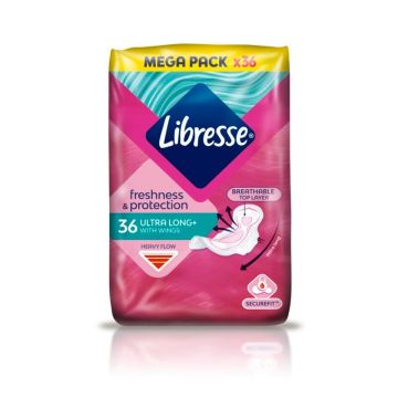 Libresse Ultra Thin Long Дамски превръзки х36 броя