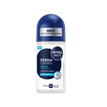 Nivea Men Derma Control Defened Део рол-он против изпотяване х50 мл