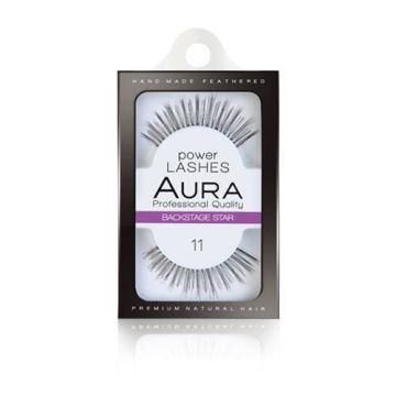 Aura Power Lashes Изкуствени мигли, 11 Backstage Star