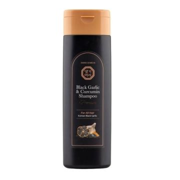 Doori Black Garlic & Curcumin Анти-ейдж шампоан пртив косопад х200 мл