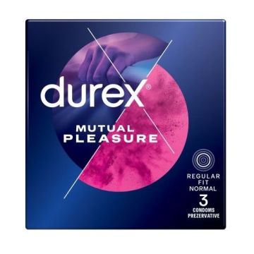 Durex Mutual Pleasure Презервативи х3 броя