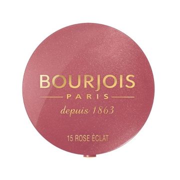 Bourjois Little Round Pot Руж за лице с огледало, 15 Rose Eclat