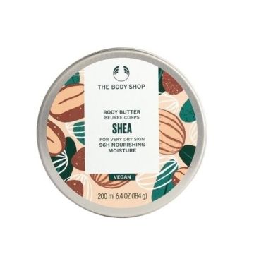The Body Shop Shea Подхранващо масло за тяло с масло от шеа х200 мл