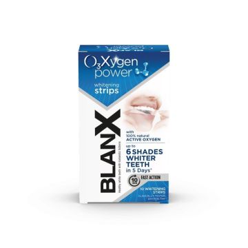 BlanX O3Xygen Power Ленти за избелване на зъби х10 броя