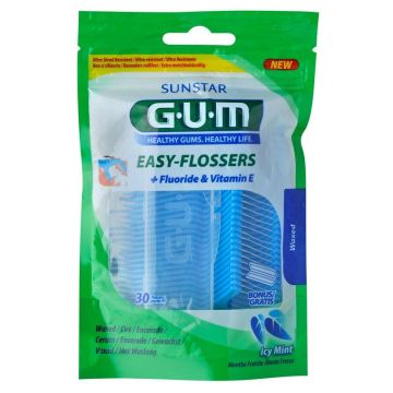 GUM Easy-Flossers Държатели за конец за зъби x30 броя