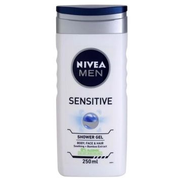Nivea Men Sensitive Душ-гел за тяло, лице и коса х250 мл