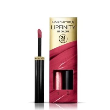Max Factor Lipfinity Дълготрайно червило с двустепенна система на нанасяне, 335 Just In Love
