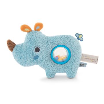 Nici Активна играчка 2D Носорогът Мануфи 3+ месеца, 46582