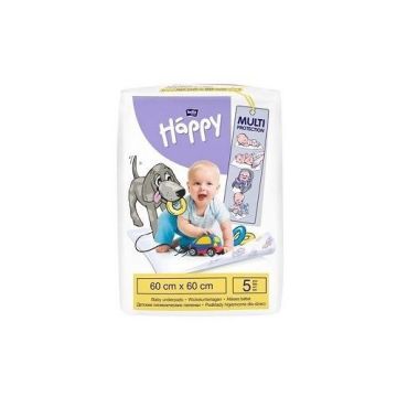 Bella Happy Baby Подложки за еднократна употреба 60х60 x5 броя