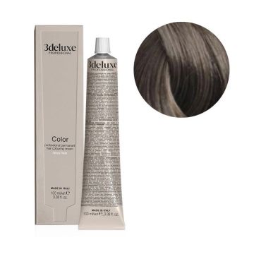 3Deluxe Colour Трайна боя за коса с арганово масло и екстракт от невен, цвят 7.1