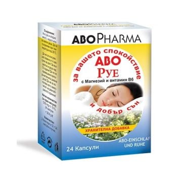 Або Руе за успокоение и подобряване на съня х24 капсули Abopharma