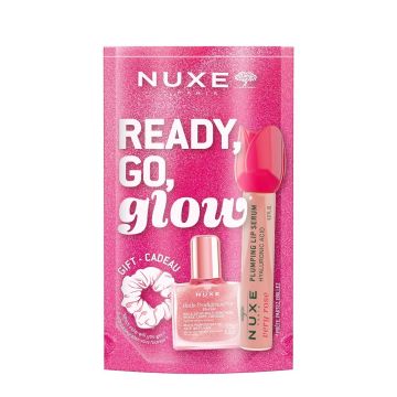 Nuxe Ready Go Glow Pink Комплект Нежна грижа за устни
