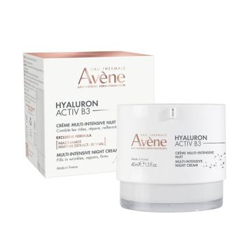 Avene Hyaluron Activ B3 Мулти-интензивен нощен крем за лице x40 мл