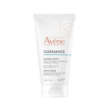 Avene Cleanance Маска-ексфолиант за лице за мазна, чувствителна кожа с петна и несъвършенства x50 мл