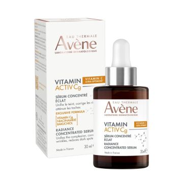 Avene Eau Thermale Vitamin Activ Cg Озаряващ коригиращ серум за лице x30 мл