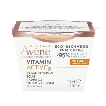 Avene Eau Thermale Vitamin Activ Cg Интензивен озаряващ крем за лице x50 мл, рефил