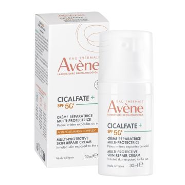 Avene Eau Thermale Cicalfate+ Многофункционален защитен крем за възстановяване SPF 50+ x30 мл