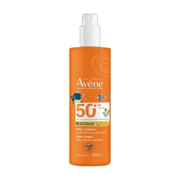 Avene Family Слънцезащитен спрей за цялото семейство за лице и тяло SPF50+ х400 мл