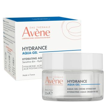 Avene Hydrance Хидратиращ аква гел-крем за чувствителна и дехидратирана кожа х50 мл