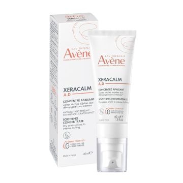 Avene XeraCalm A.D. Успокояващ концентрат за лице за суха до много суха кожа х40 мл