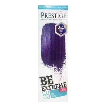 Prestige Be Extreme Полутраен тонер за коса, 58 Мастилено синьо