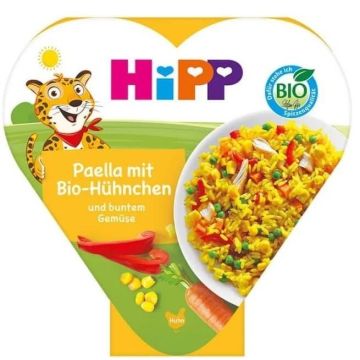 Hipp Меню за деца с паелия със зеленчуци и пиле х250 грама