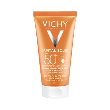 Vichy Capital Soleil Матиращ слънцезащитен флуид за лице SPF 50 х50 мл