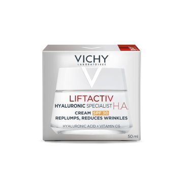 Vichy Liftactiv Hyaluronic Specialist H.A. Дневен крем за лице против бръчки за всеки тип кожа SPF30 x50мл