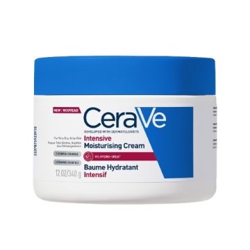 CeraVe Интензивно хидратиращ крем за лице и тяло за много суха с 5% уреа х340 грама