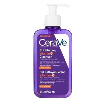 CeraVe Почистващ гел за лице с витамин C х236 мл