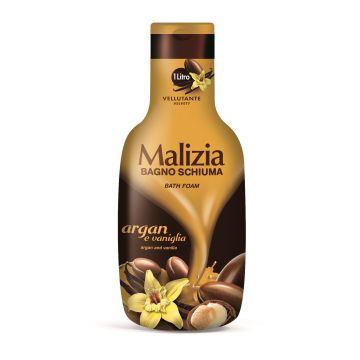 Malizia Подхранваща душ-пяна с арган и ванилия x1000 мл