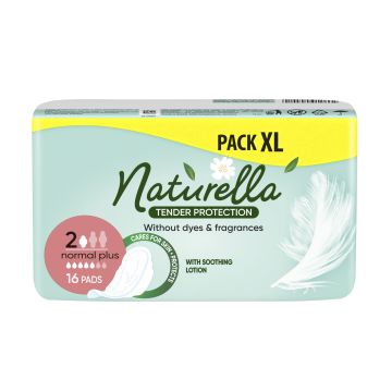 Naturella Tender Protection Normal Plus Дамски превръзки x16 броя