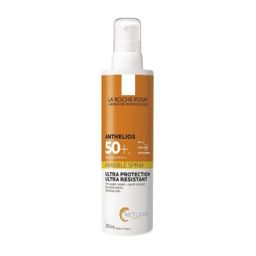 La Roche-Posay Anthelios Слънцезащитен спрей за лице и тяло SPF50+ x200 мл