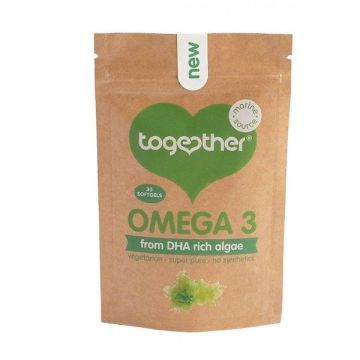 Омега 3 DHA от водорасли х30 капсули Together Health
